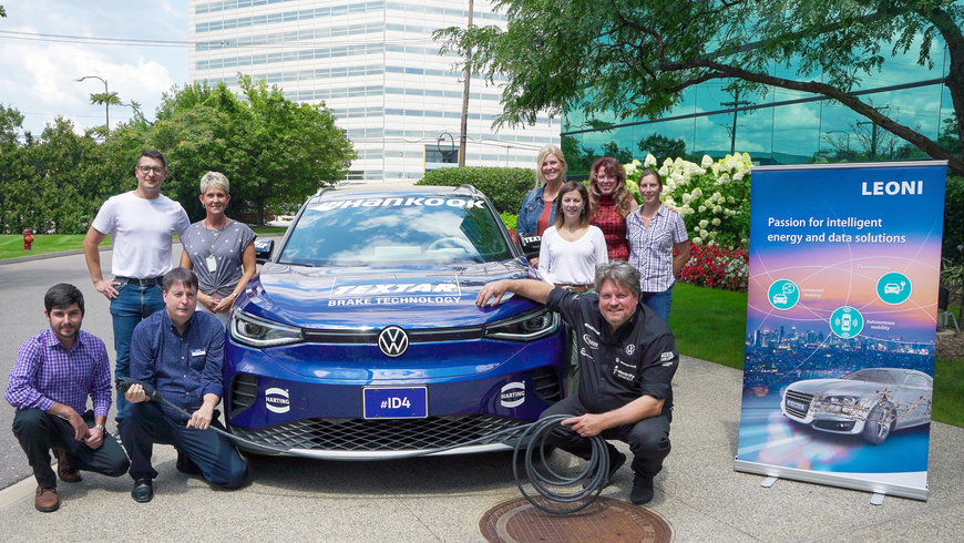 LEONI TECHNOLOGY AT WORK IN VW ID.4 ON US ROAD TRIP